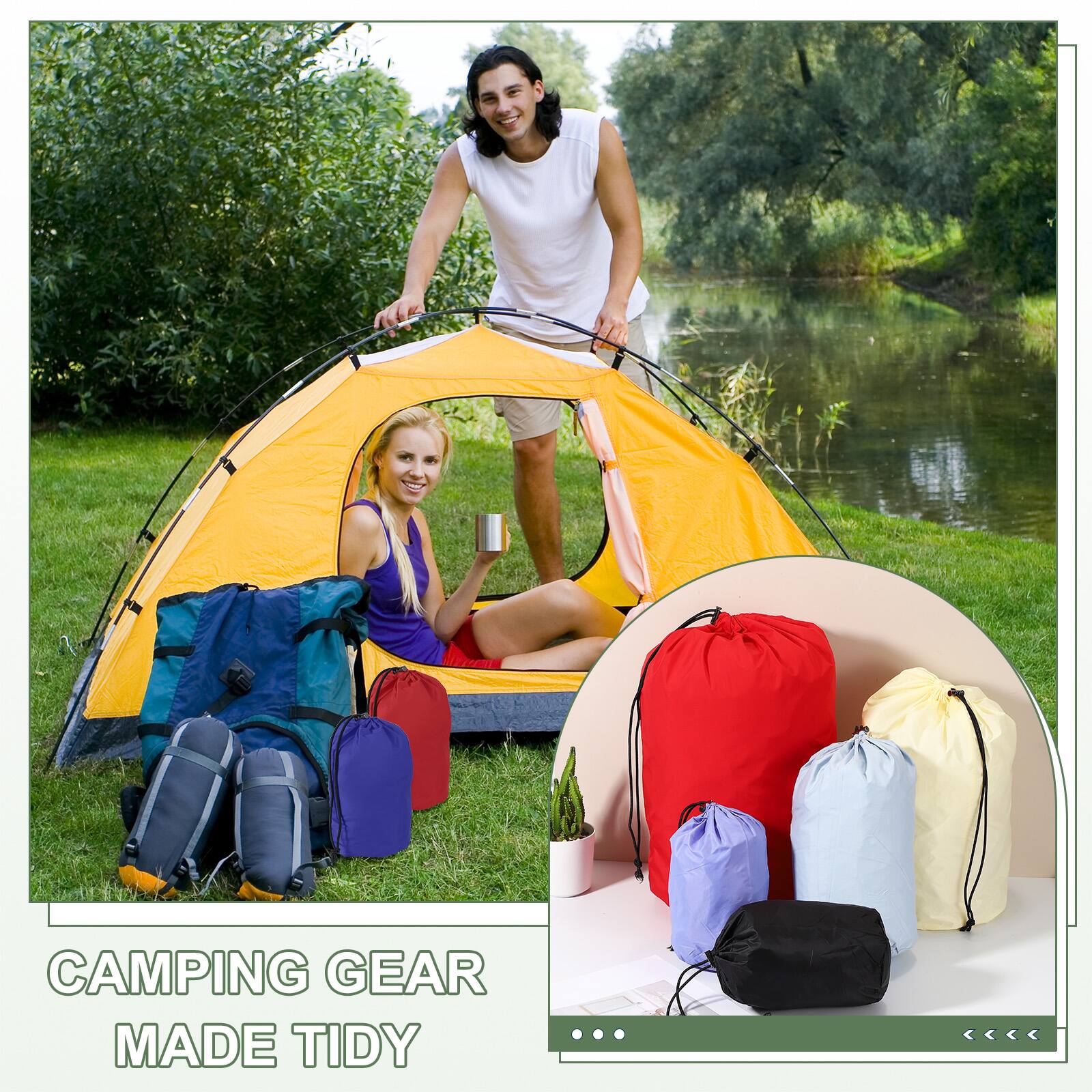 CAMPING GEAR MADE TIDY