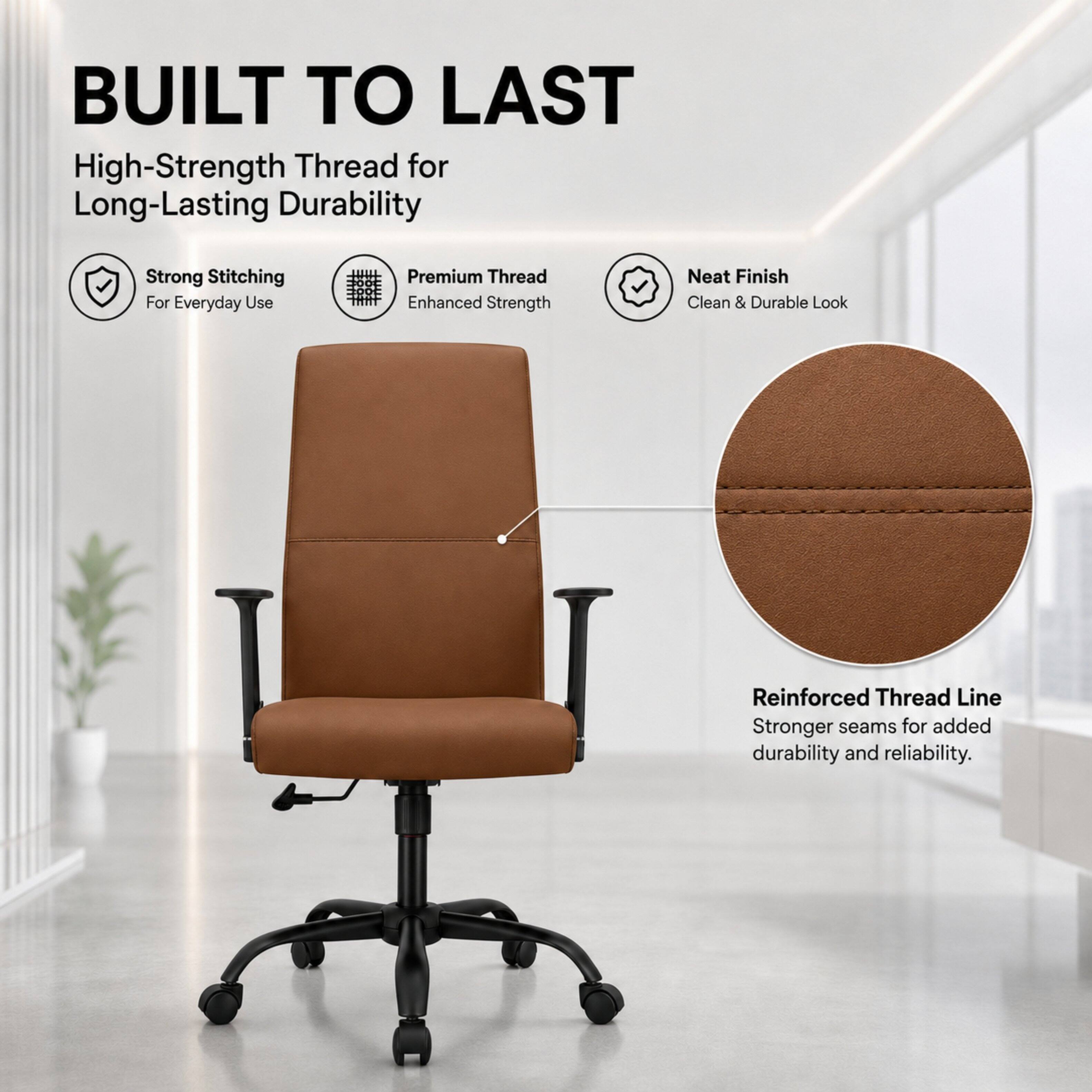 BUILT TO LAST

High-Strength Thread for Long-Lasting Durability

- Strong Stitching For Everyday Use
- Premium Thread Enhanced Strength
- Neat Finish Clean & Durable Look
- Reinforced Thread Line Stronger seams for added durability and reliability.