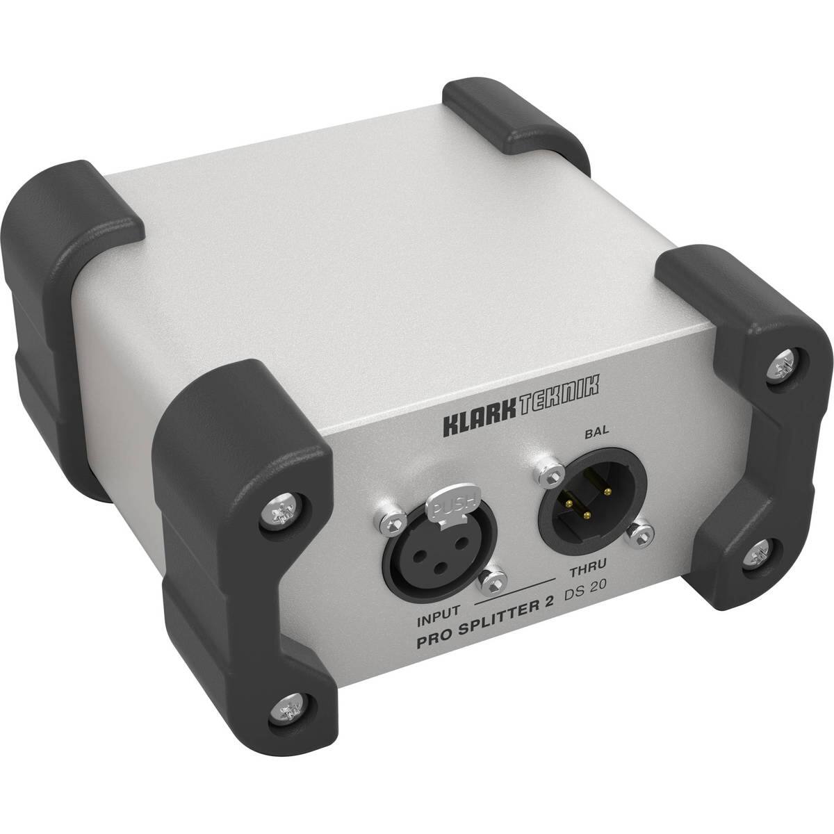 KLARK TEKNIK  
BAL  
INPUT  
THRU  
PRO SPLITTER 2 DS 20
