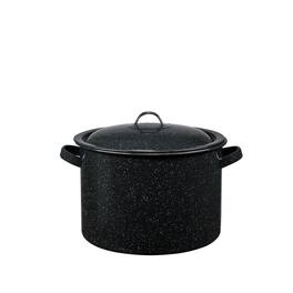 Granite Ware - Stew Pot, 7.5 Qt - Speckled Black