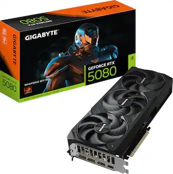 GIGABYTE NVIDIA GeForce RTX 5080 WINDFORCE SFF 16G GDDR7 PCI GIGABYTE NVIDIA GeForce RTX 5080 WINDFORCE SFF 16G GDDR7 PCI