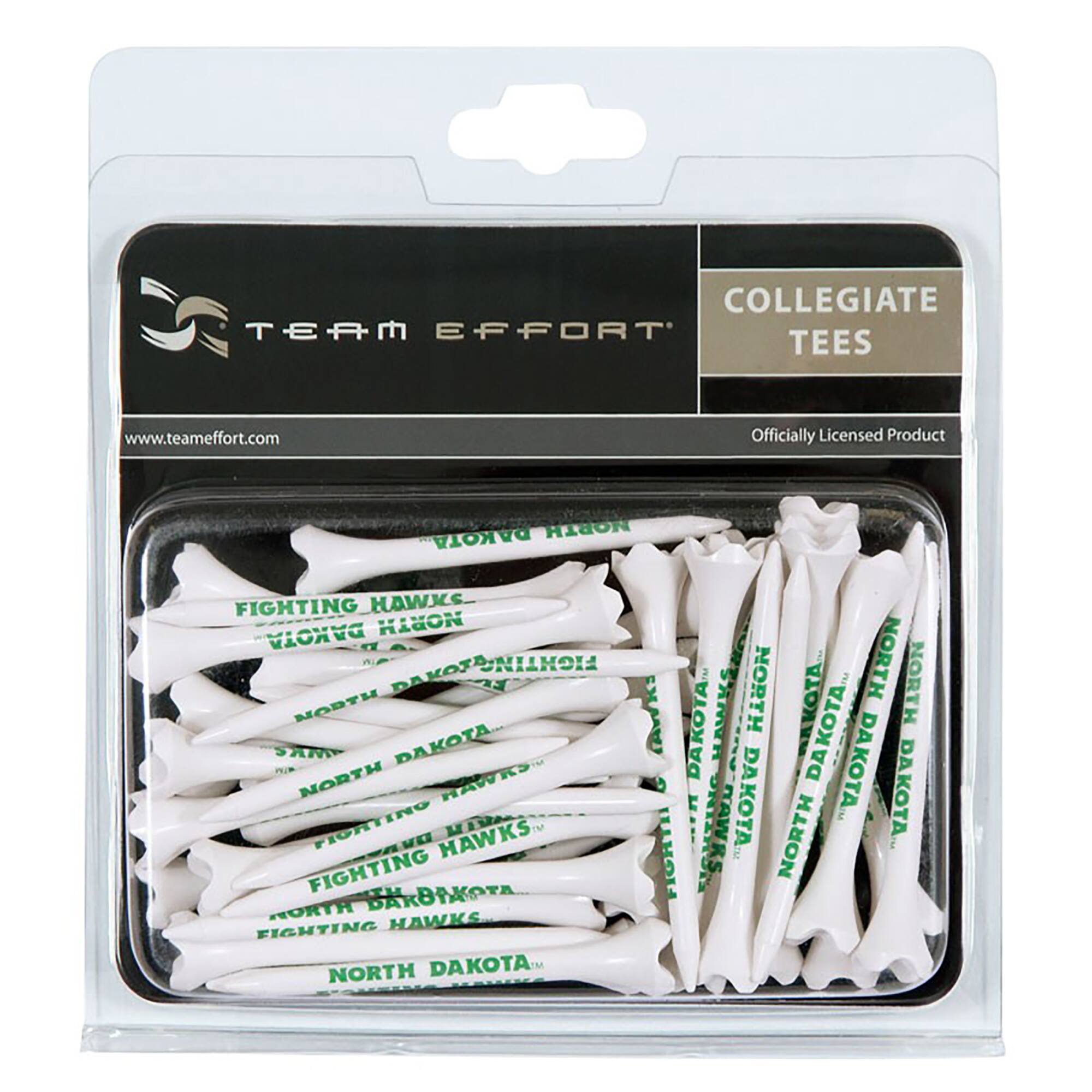 COLLEGIATE TEAM EFFORT TEES  
www.teameffort.com  
Officially Licensed Product  

FIGHTING HAWKS  
NORTH DAKOTA