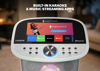 Singing Machine Platinum Plus Wi Fi Karaoke Machine, Music Singing Machine Platinum Plus Wi Fi Karaoke Machine, Music