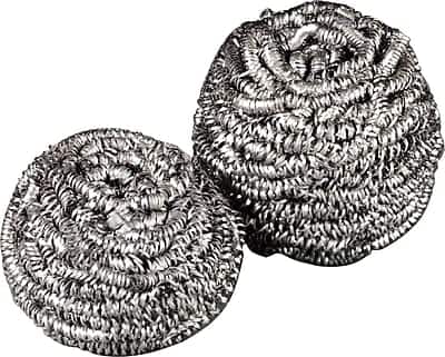 Scotch-Brite - Heavy Duty Stainless Steel Scrubber, 12 Pads/Pack (84) - Gray/Silver