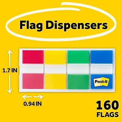 Flag Dispensers  
1.7 IN  
0.94 IN  
160 FLAGS