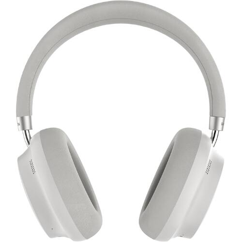 Angle. Raycon - Raycon Essential Wireless Bluetooth Over-Ear Headphones with ANC, 5 Microphones, IPX4, 50-Hour Battery (White).