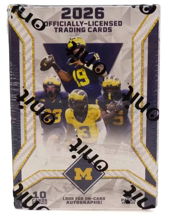 2026 OFFICIALLY-LICENSED TRADING CARDS

10 CARDS PER PACK

LOOK FOR ON-CARD AUTOGRAPHS!

PACKS PER BOX