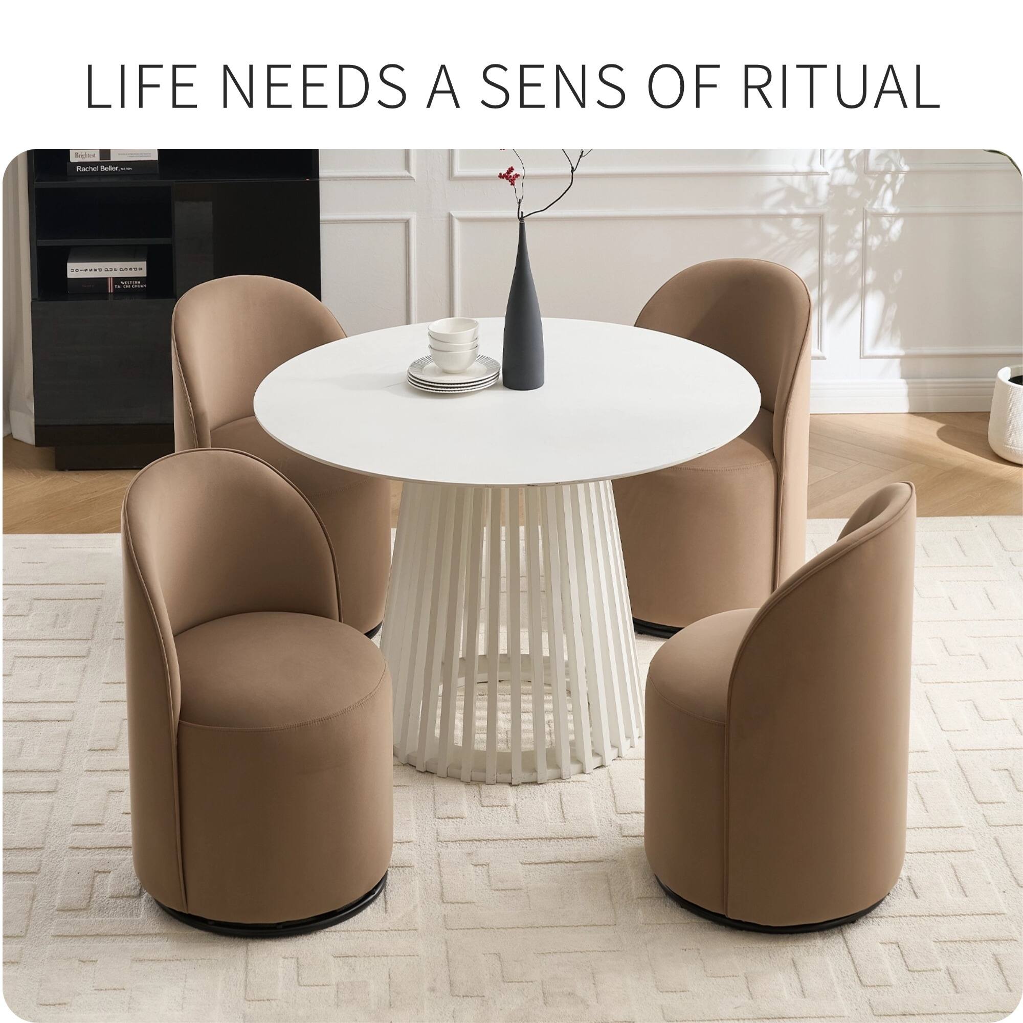 LIFE NEEDS A SENSE OF RITUAL
