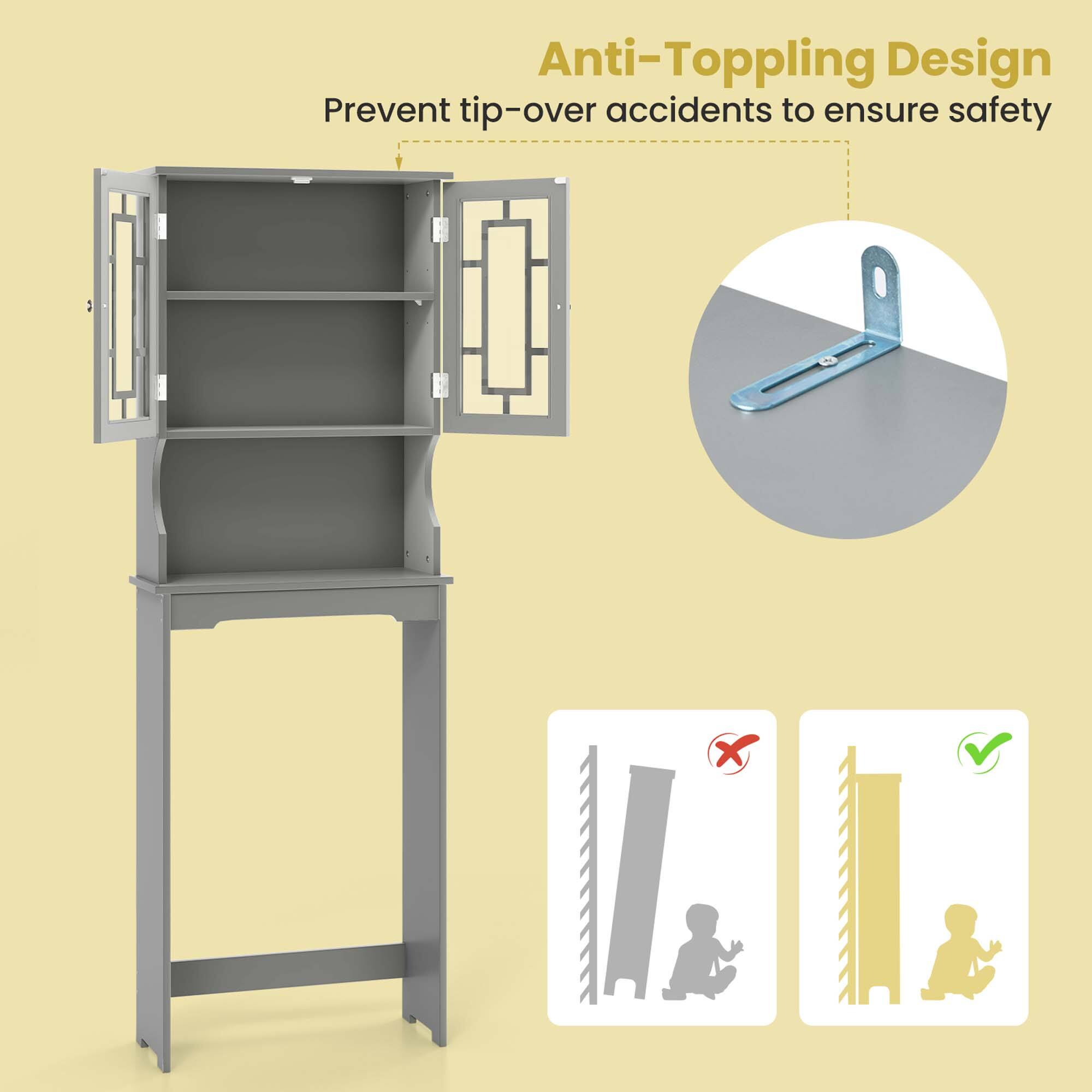 Anti-Topping Design  
Prevent tip-over accidents to ensure safety