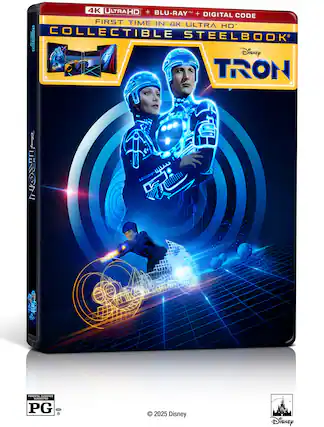 Front. Tron (Steelbook) - 4K Blu-Ray.