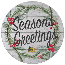 Jardine - Drexel Dragons 20'' x 20'' Season's Greetings Circle - White
