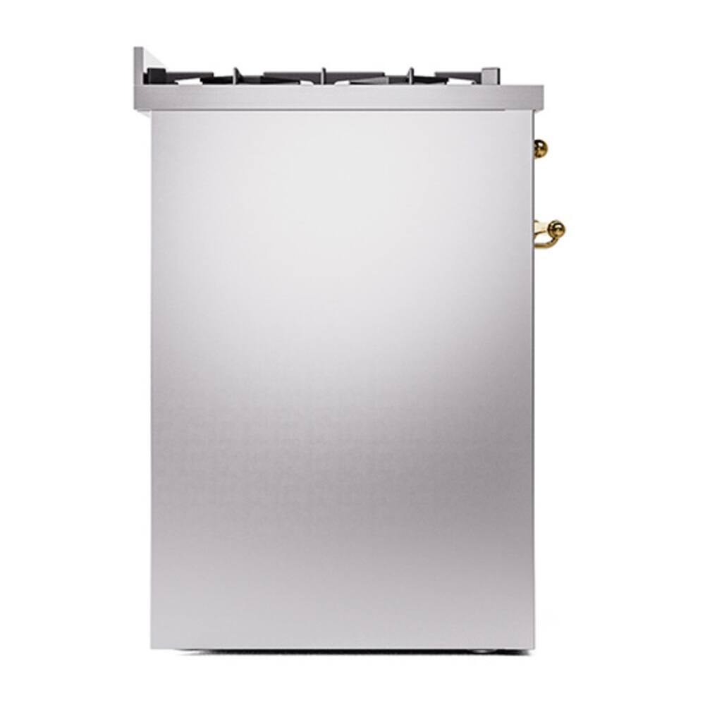 Alt View 9. ILVE - ILVE Professional Plus II 30 inch Dual Fuel Range with 5 Burners (Liquid Propane, Graphite Matte) - Graphite Matte.