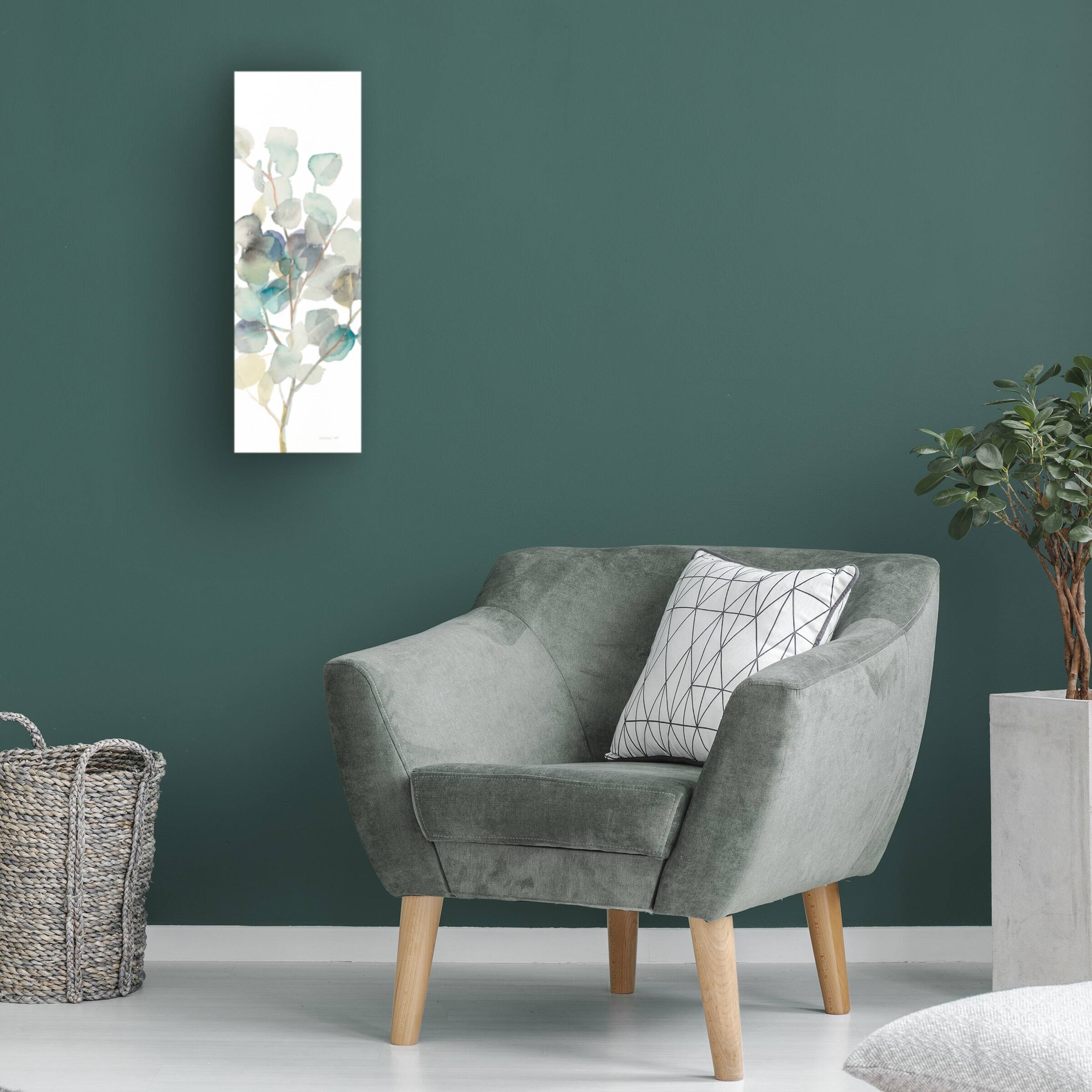 Back. Trademark Fine Art - Danhui Nai 'Eucalyptus III White Crop' Canvas Art - Multicolor.