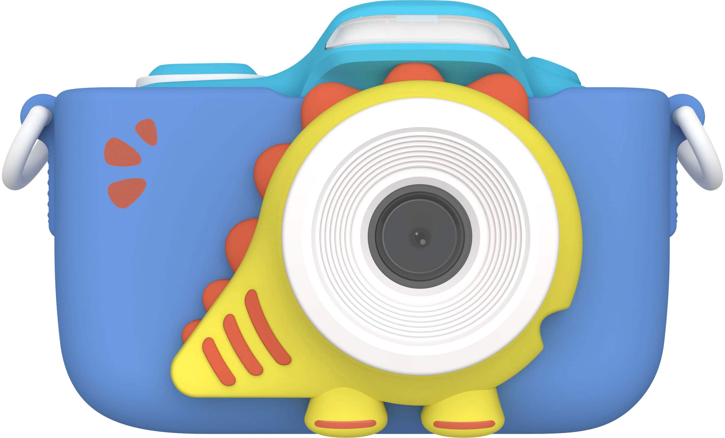 Alt View 14. myFirst - Camera 3 - Digital Camera for Kids with Extra Selfie Lens 16MP HD Video, Selfie Lens, Shockproof Case, microSD - Blue.