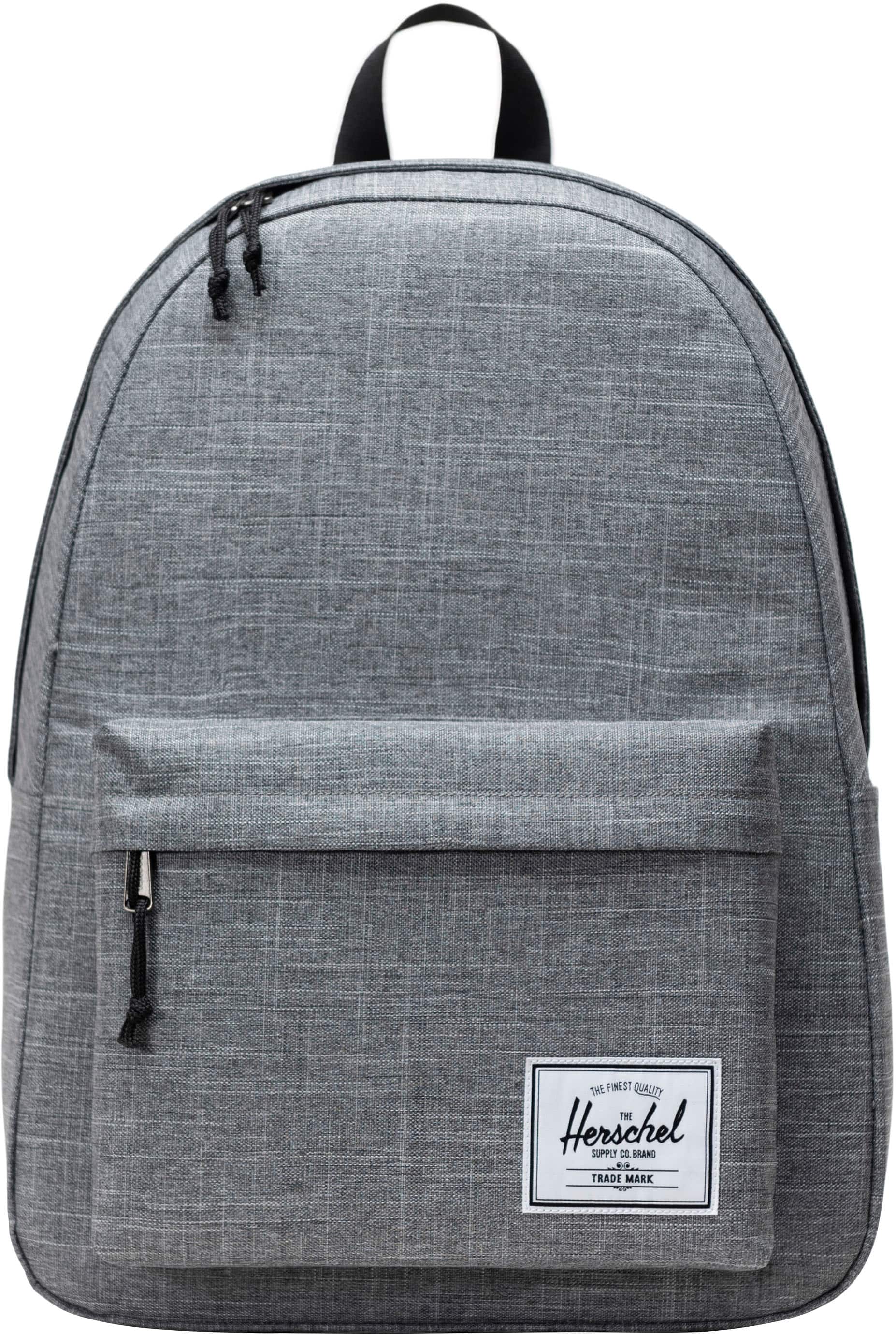 The Herschel Supply Co. brand is known for its fine quality products. This backpack, for instance, is made with the highest standards in mind, ensuring that it is both durable and stylish. The trade mark on the backpack signifies the authenticity of the product and the company's commitment to providing the best possible experience for its customers.