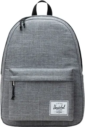The Herschel Supply Co. brand is known for its fine quality products. This backpack, for instance, is made with the highest standards in mind, ensuring that it is both durable and stylish. The trade mark on the backpack signifies the authenticity of the product and the company's commitment to providing the best possible experience for its customers.