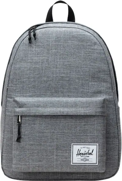 charcoal herschel backpack Settlement 23L Weighing about 900 grams Herschel Supply co. Settlement Raven