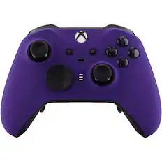 Front. Custom Controllerzz - Custom Elite Series 2 Wireless Controller for Xbox Series X, Xbox Series S, Xbox One - Purple.