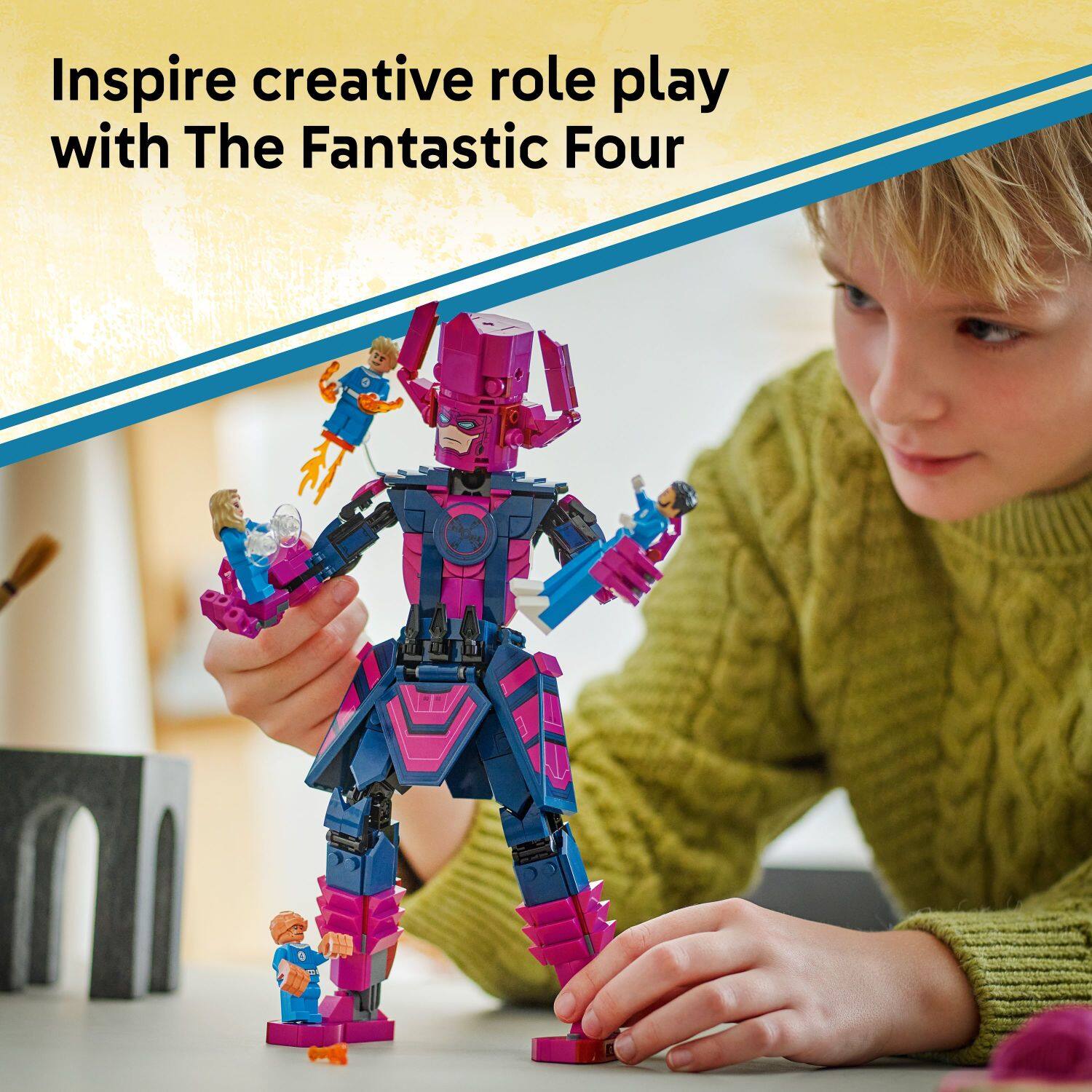 Inspire creative role play with The Fantastic Four.