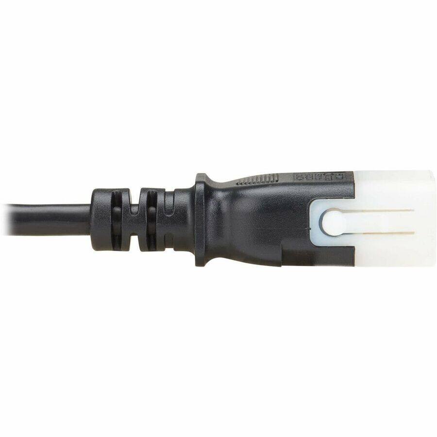 Alt View 6. Tripp Lite - Eaton Tripp Lite Series PDU Power Cord, C13 to P-Lock C14 - Heavy-Duty, 15A, 250V, 14 AWG, 4 ft. (1.2 m), Black - For - Black.