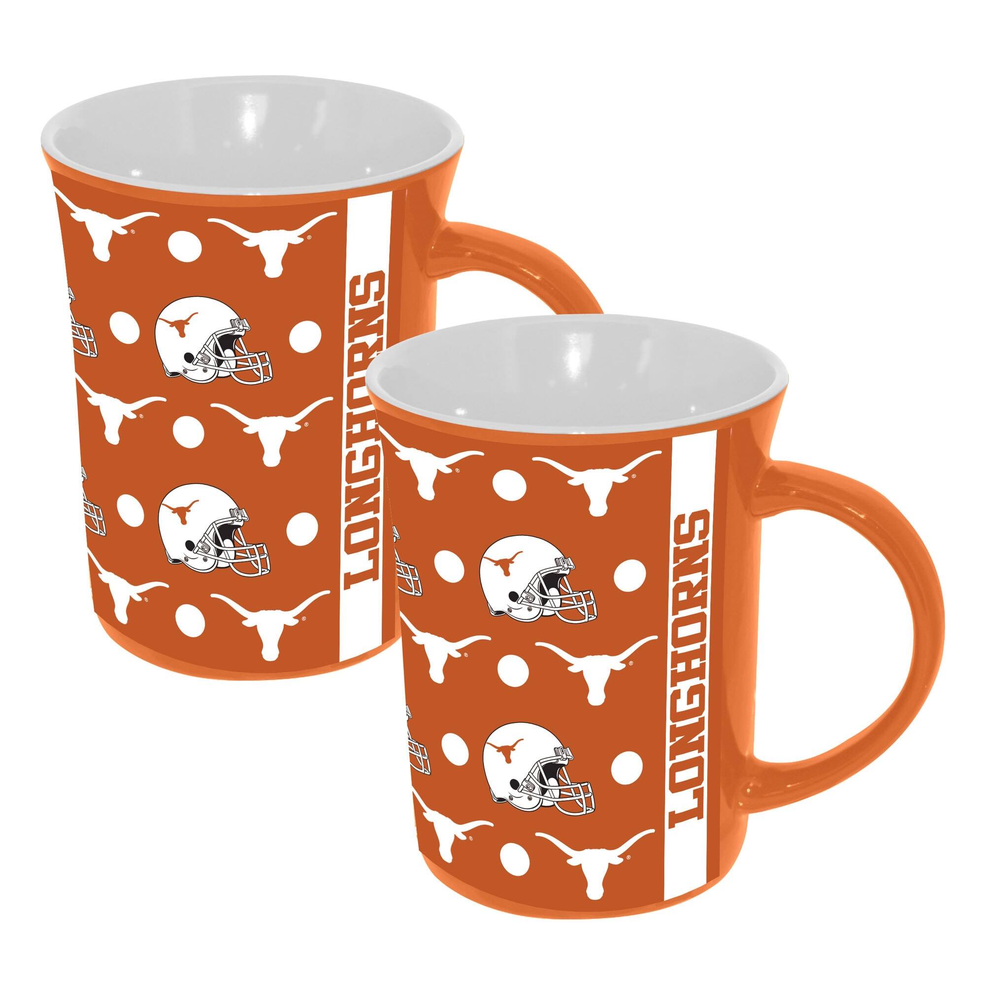The Memory Company - Texas Longhorns Two-Pack 15oz. Line Up Ceramic Mugs - Multicolor price history on PriceWatchPro
