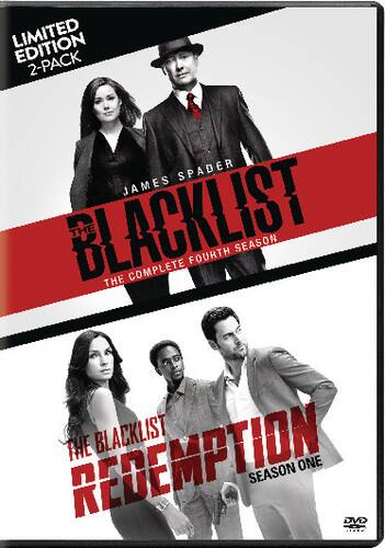 Front. The Blacklist: Season Four / Blacklist Redemption: Season One   - DVD.