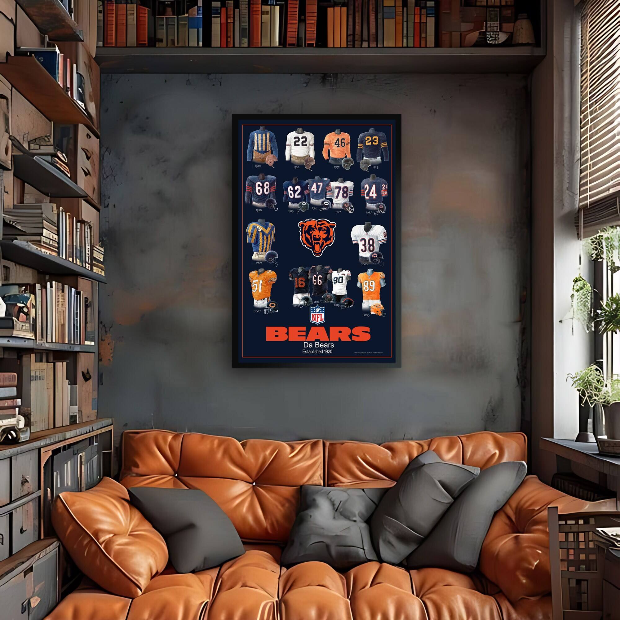 II 22 46 23 - 68 62 47 78 21 24 1 I 38 51 16 66 90 89 - NFL BEARS Da Bears Cotsnen S IEO a

NFL BEARS  
Established 1920