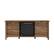 Alt View 24. Walker Edison - Mission-Style Fireplace TV Stand for Most TVs up to 65” - Rustic Oak.