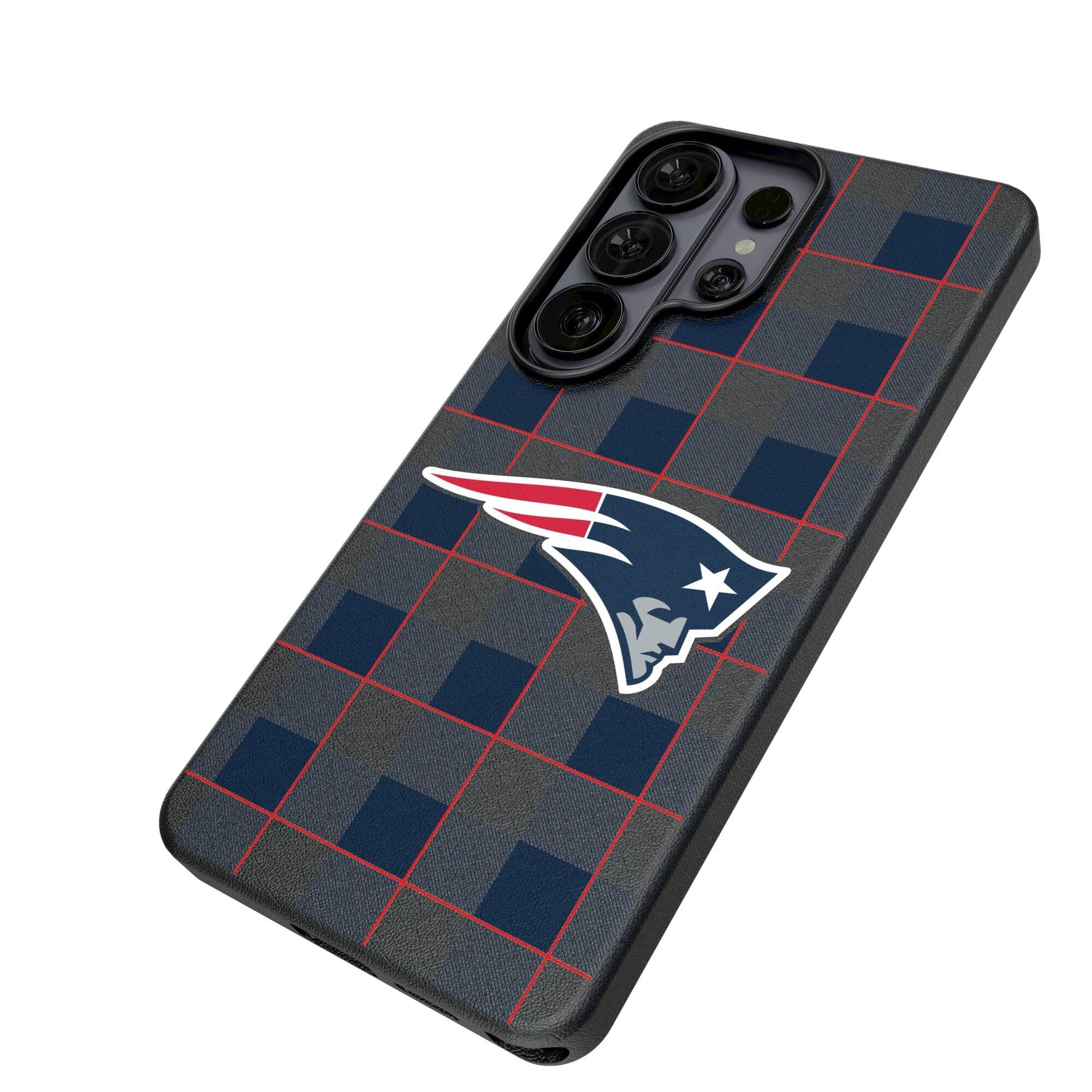 Alt View 1. Keyscaper - Plaid Galaxy Magnetic Bump Case - S25 Ultra - Black.