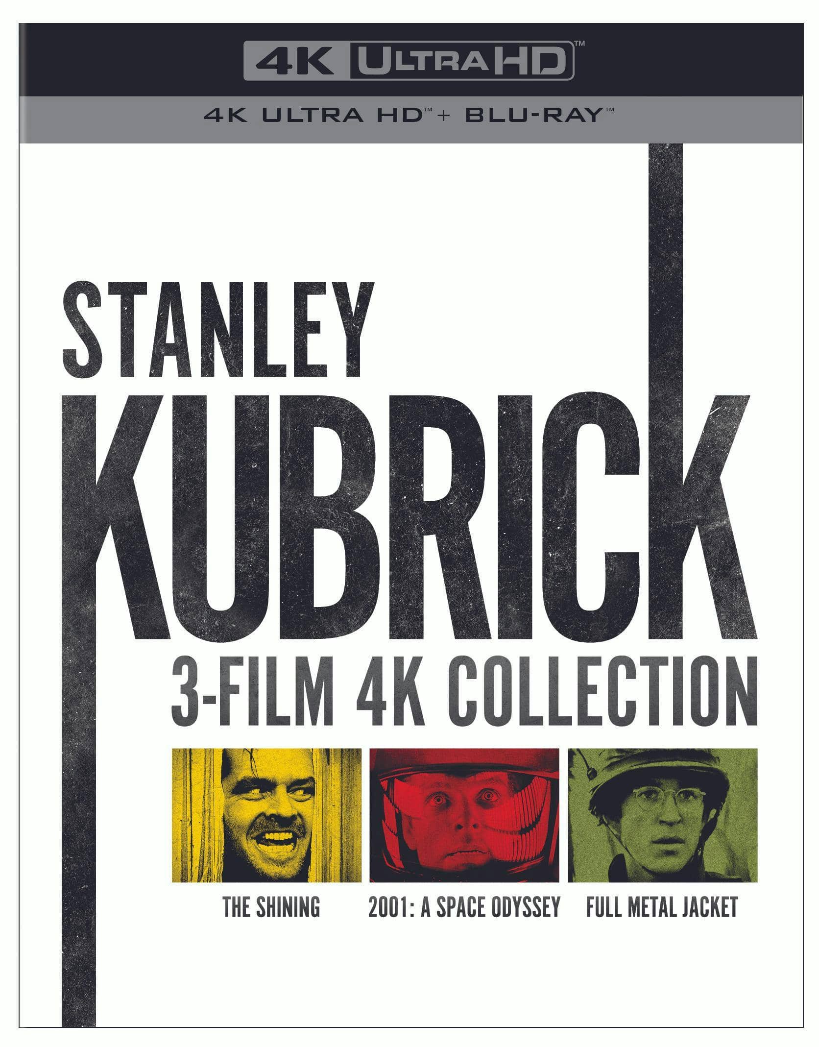 Front. Stanley Kubrick: 3-film Collection (4K Ultra HD + Blu-ray) [UHD].