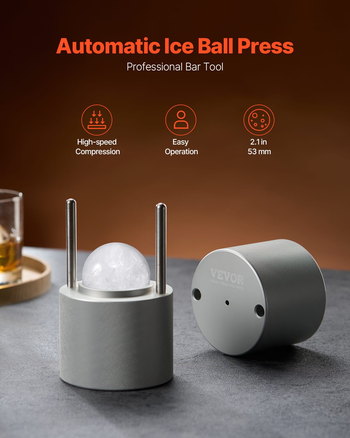VEVOR Ice Ball Press - Thumbnail 2