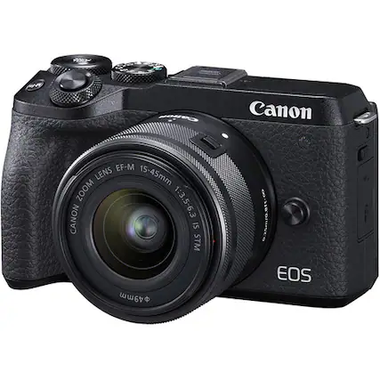 Canon EF-M Lens 15-45mm Zoom 1:3.5-6.3 Canon IS STM 49mm BI 9.25m/0 EOS