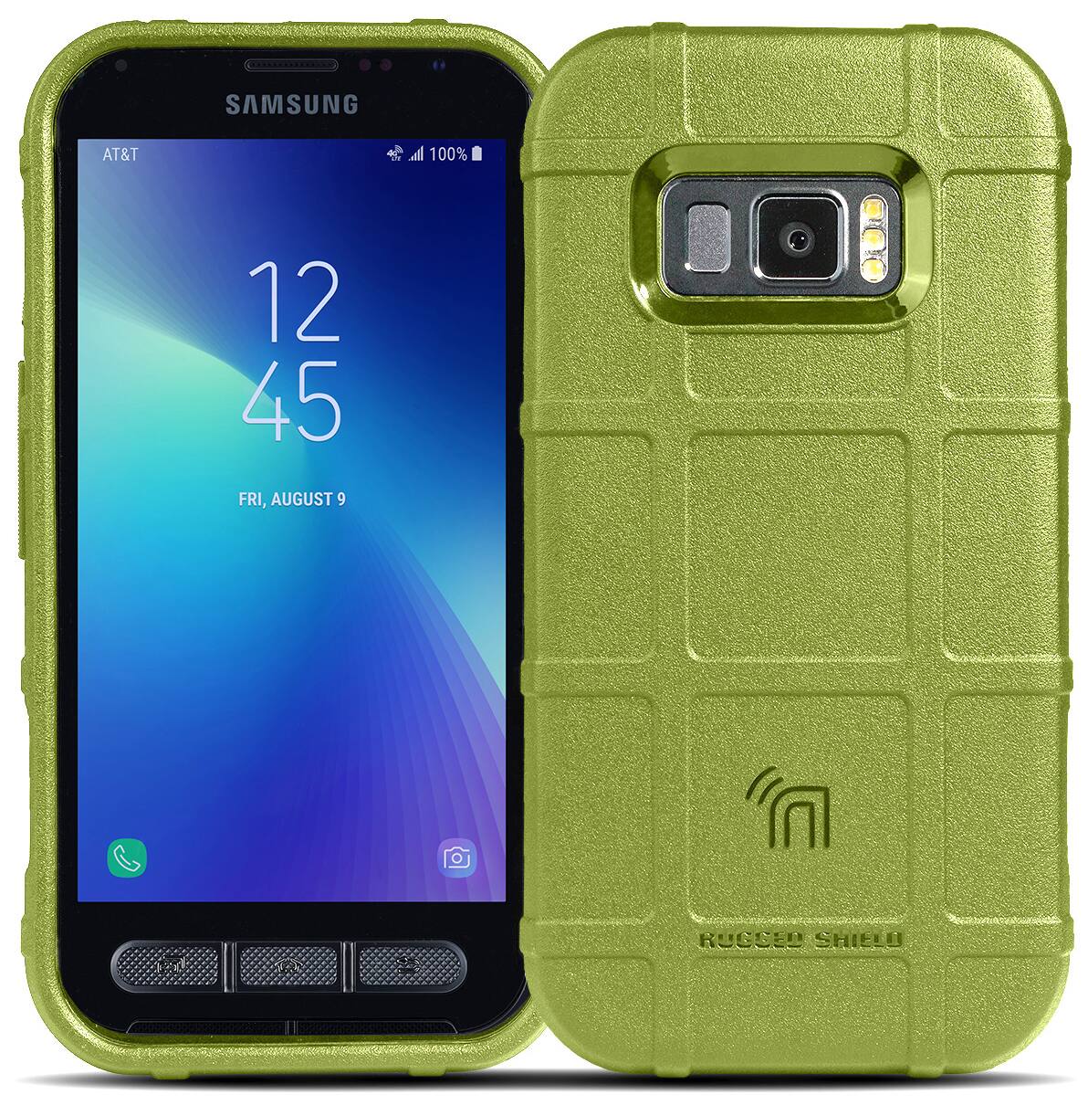 SAMSUNG  
AT&T  
100%  
12:45 FRI, AUGUST 9  
RUGGED SHIELD