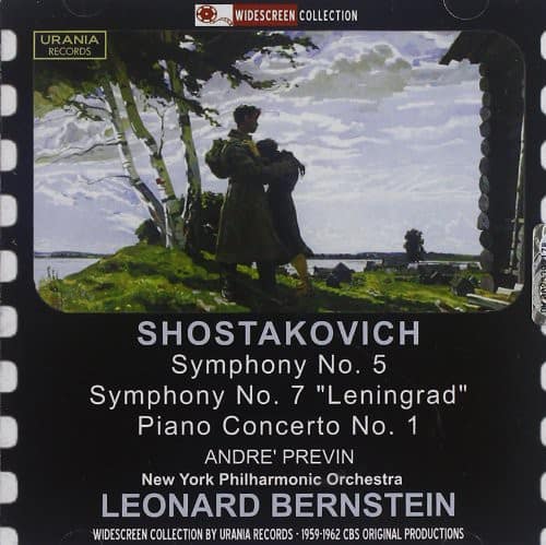 Leonard Bernstein - Symphony No. 5 & Symphony No. 7  - COMPACT DISCS