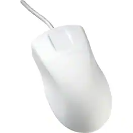 TG3 Electronics - TG3 TG-CMS-W-801 Medical Mouse - Optical - Cable - USB - 1000 dpi - Touch Scroll - Wired - White