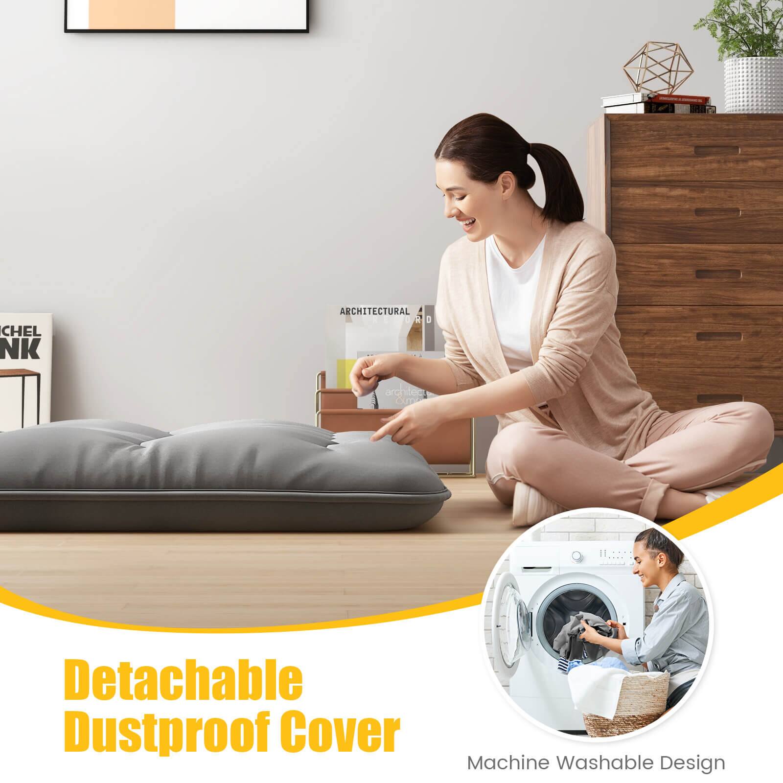 Detachable Dustproof Cover  
Machine Washable Design