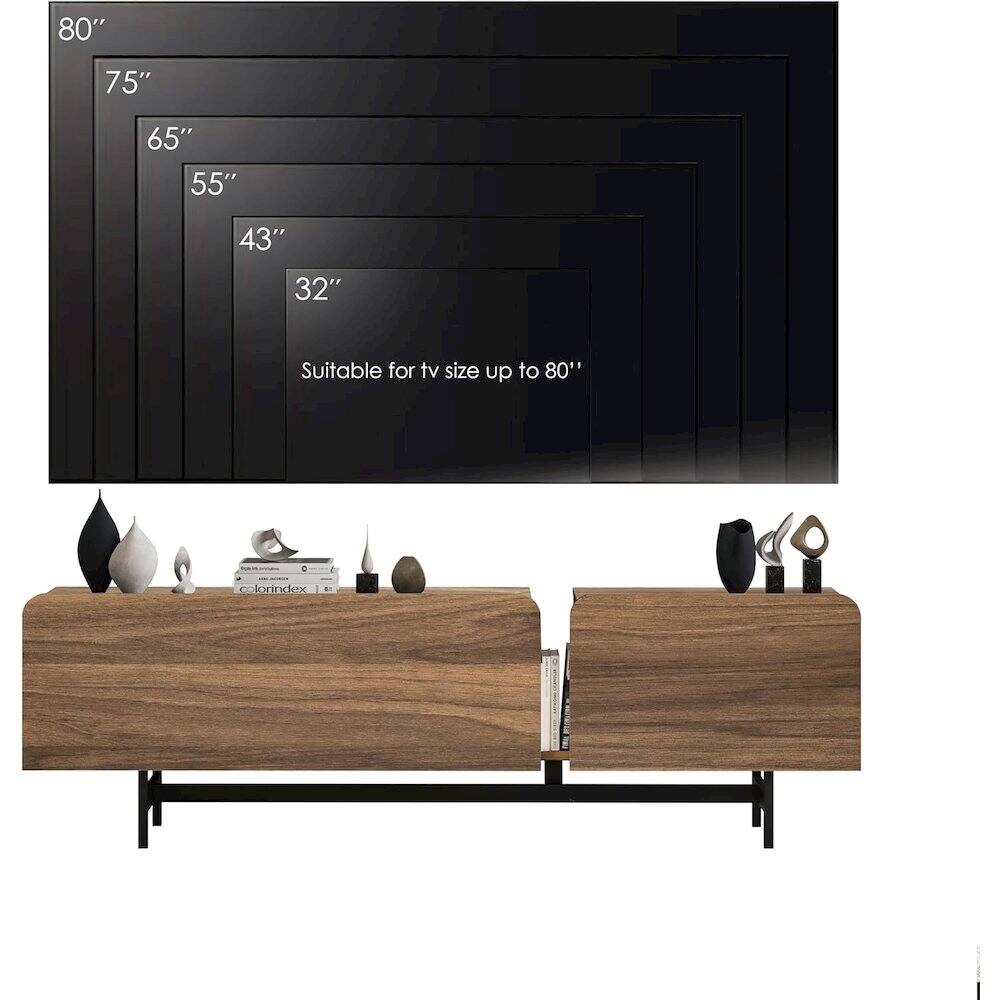 80"  
75"  
65"  
55"  
43"  
32"  

Suitable for tv size up to 80"