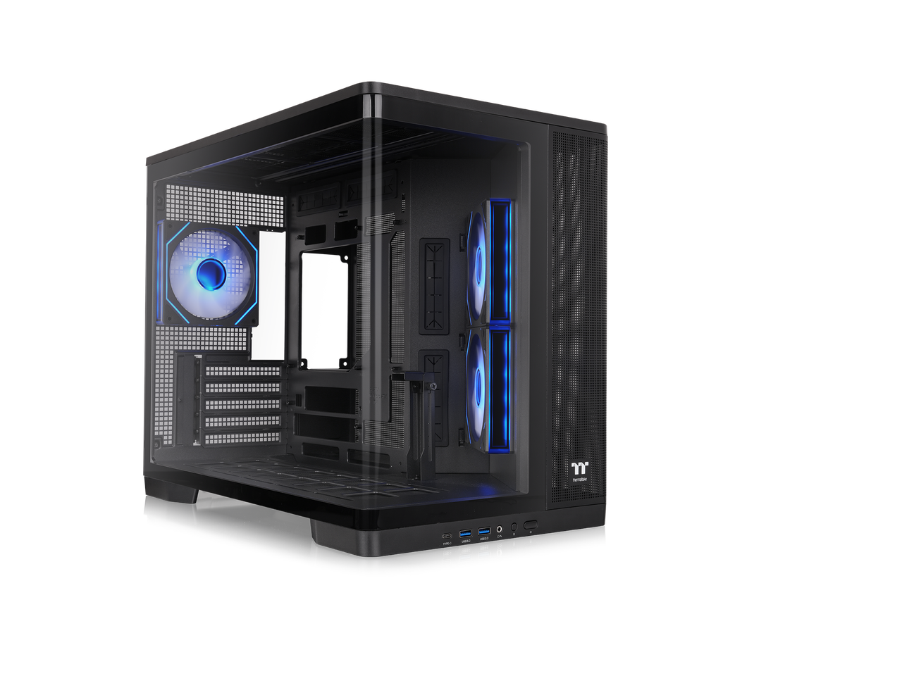 Thermaltake Arcus 280 TG ARGB Micro Tower Case, 4mm Tempered Glass, 3x ...