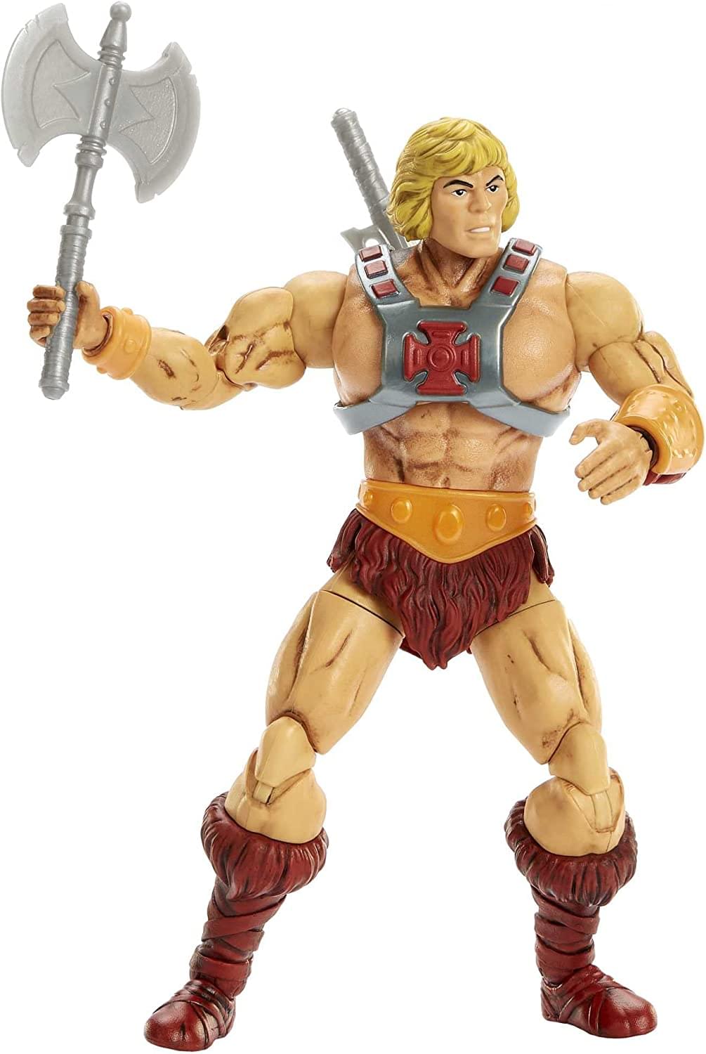 Alt View 2. Mattel - Masters of the Universe Masterverse 7 Inch Action Figure | He-Man - Brown.