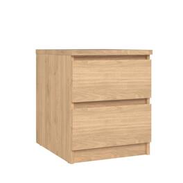 Tvilum - Scottsdale 2 Drawer Nightstand, Jackson Hickory - Brown