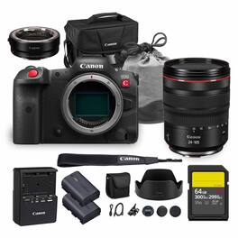 Canon - EOS R5 C Mirrorless Cinema Camera 45MP Full Frame 8K RAW Video Dual Pixel + More