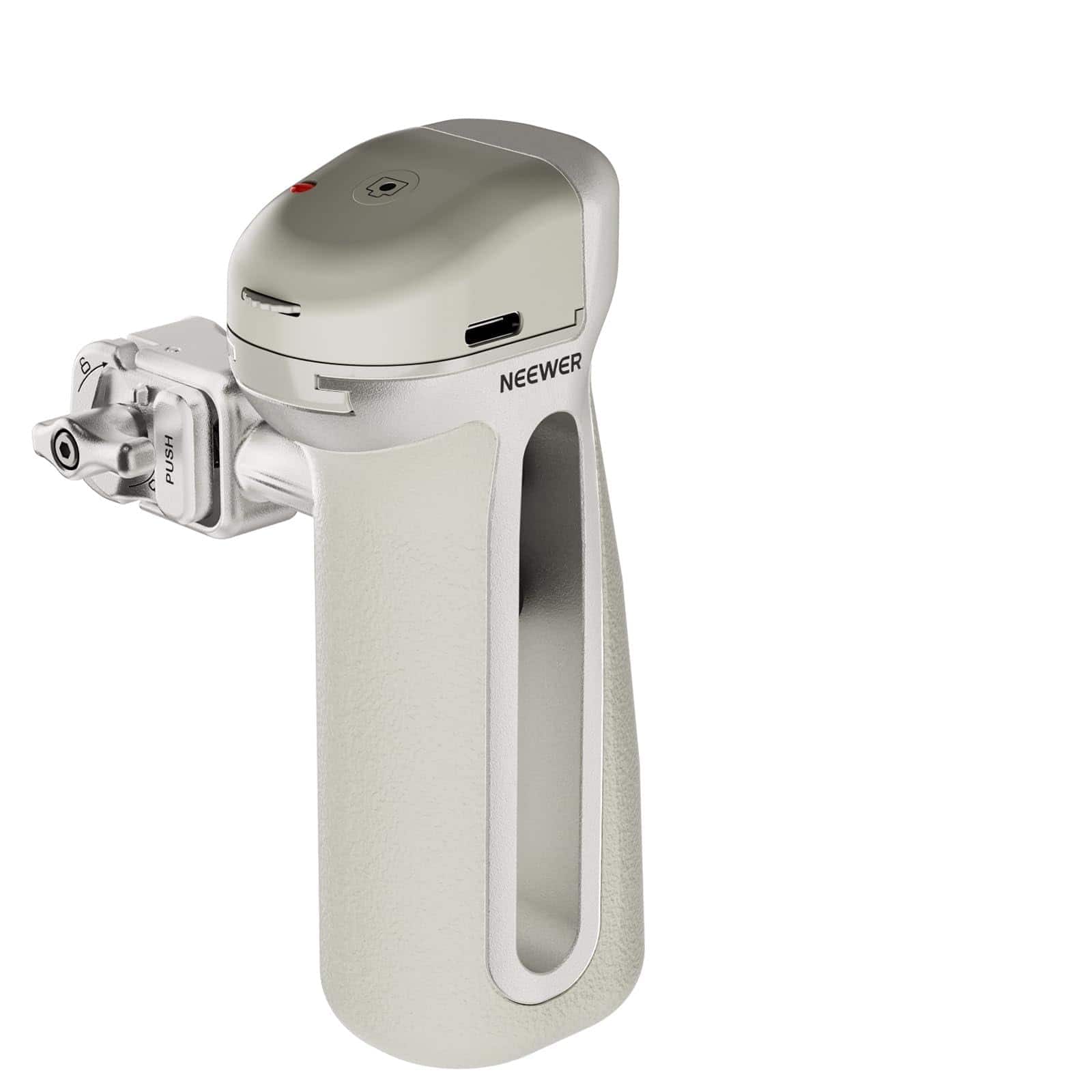 Neewer - Bluetooth Side Handle, Cold Shoe, 360°, Silver - PA148E
