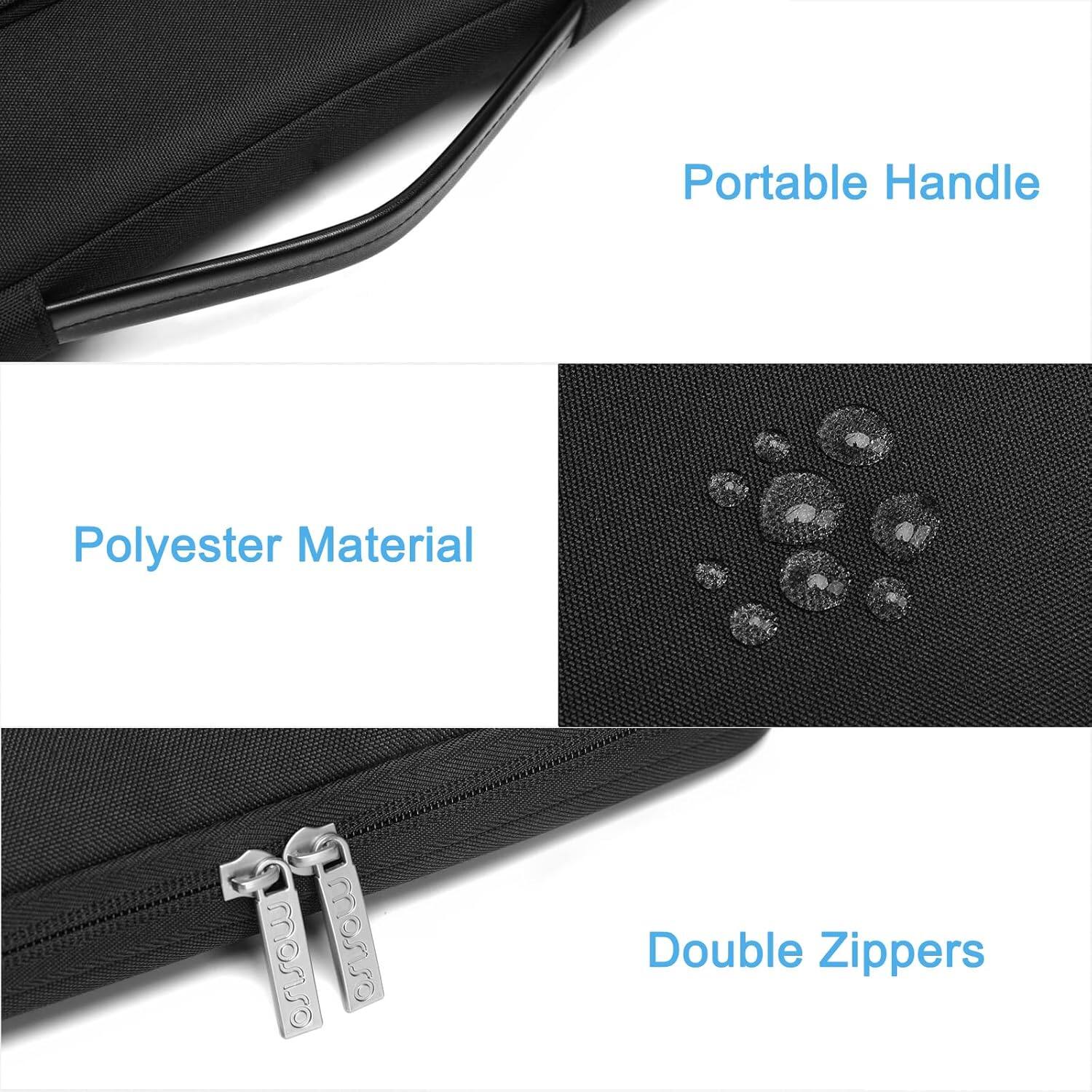 - Portable Handle
- Polyester Material
- Double Zippers