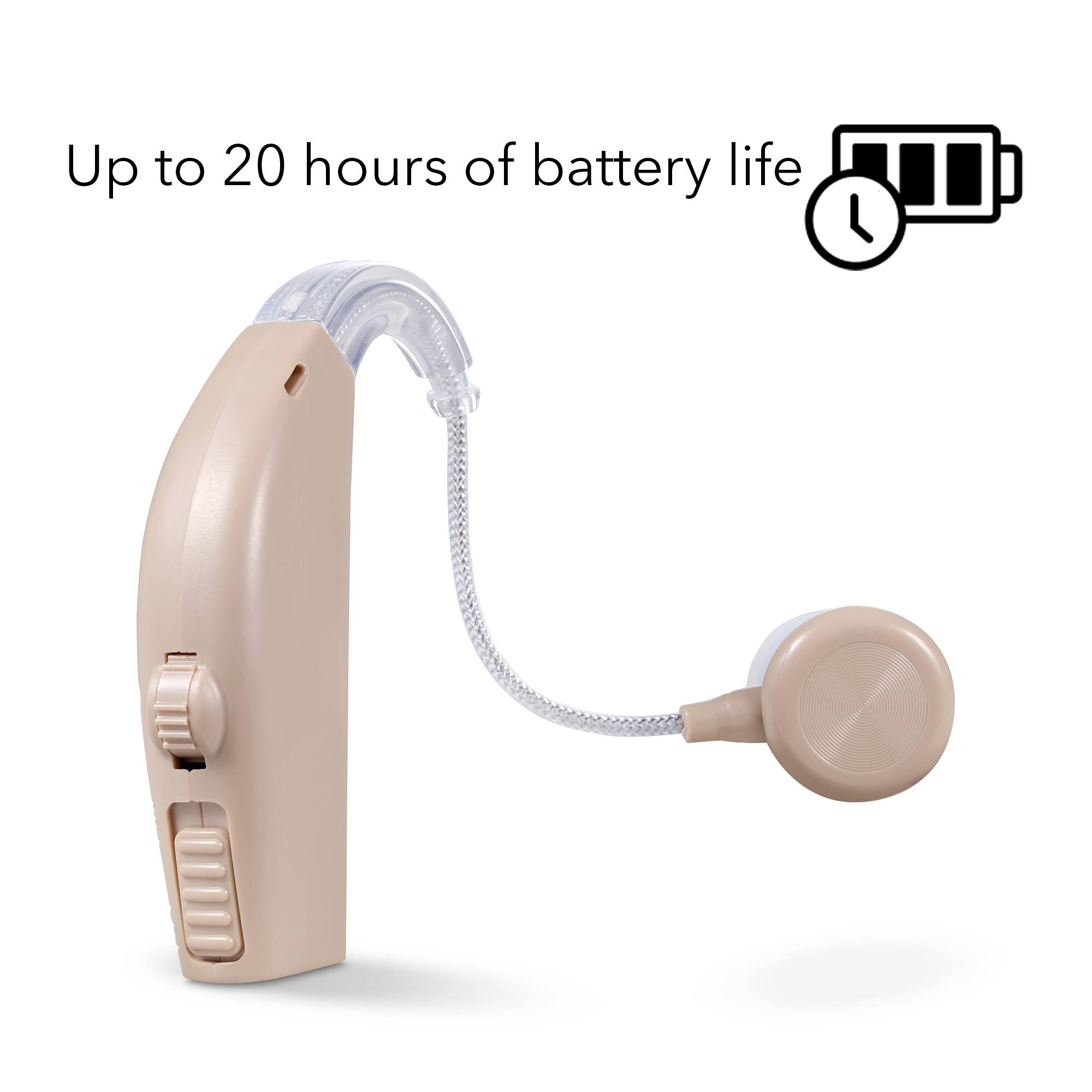 Up to 20 hours of battery life