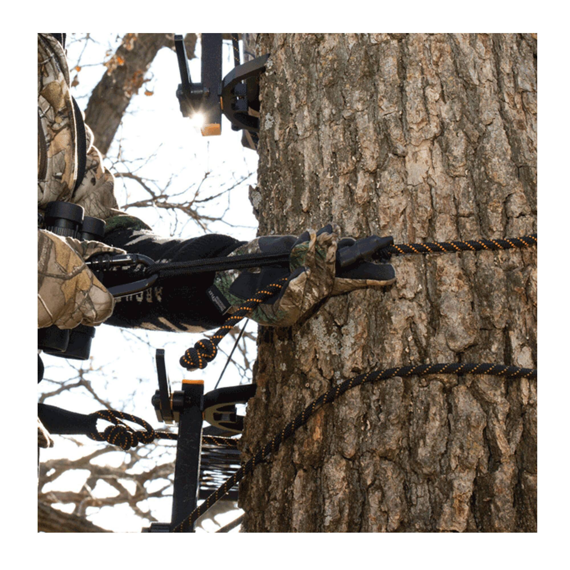 Left. Muddy - Muddy Safety Harness Lineman's Rope (Black/Orange) - Black.