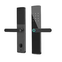 Cluzine - Smart Lock for Hotel,Apartment,B&B,Fingerprint,Password,Card,Bluetooth,WiFi Remote Unlock