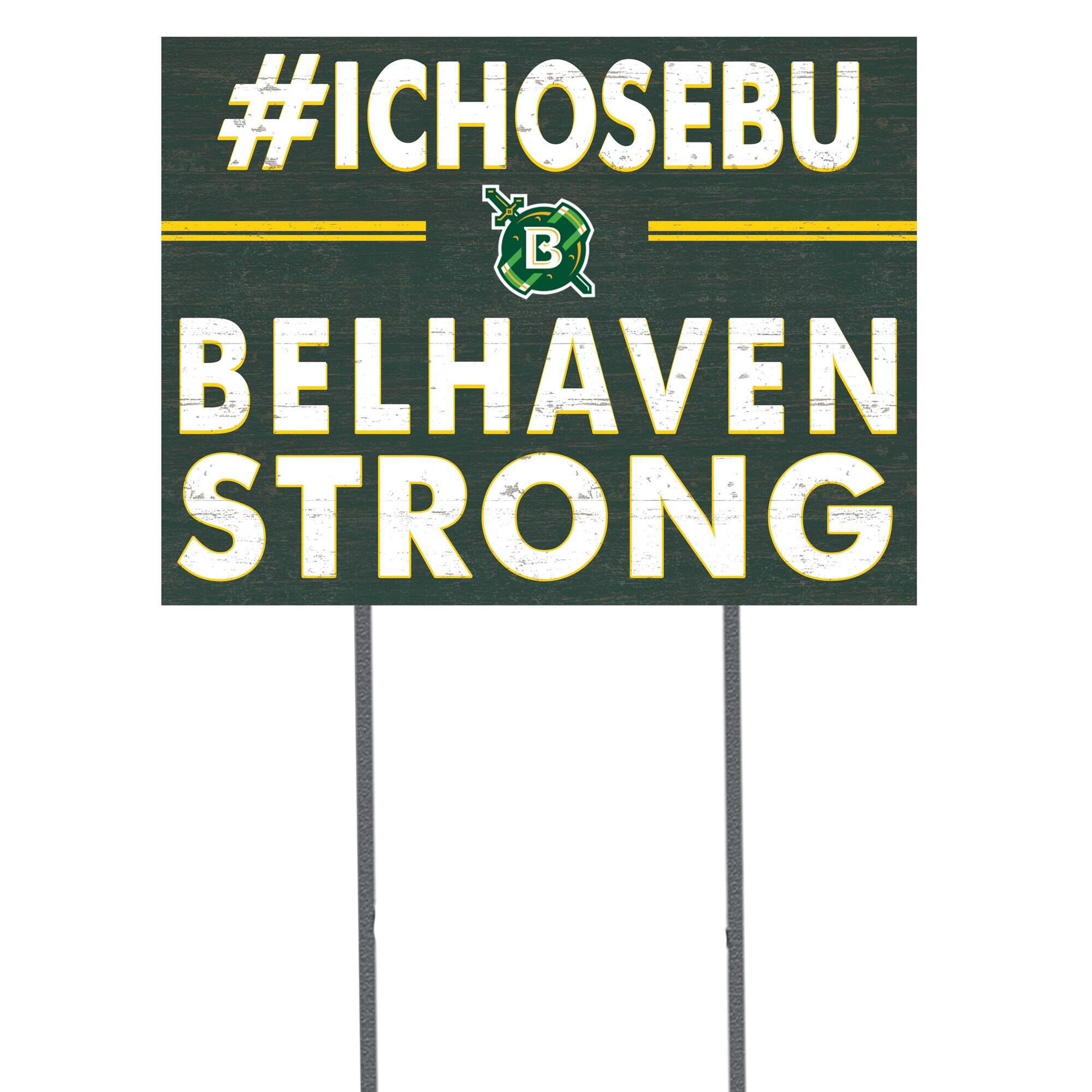 Belhaven Blazers 18'' x 24'' I Chose Lawn Sign