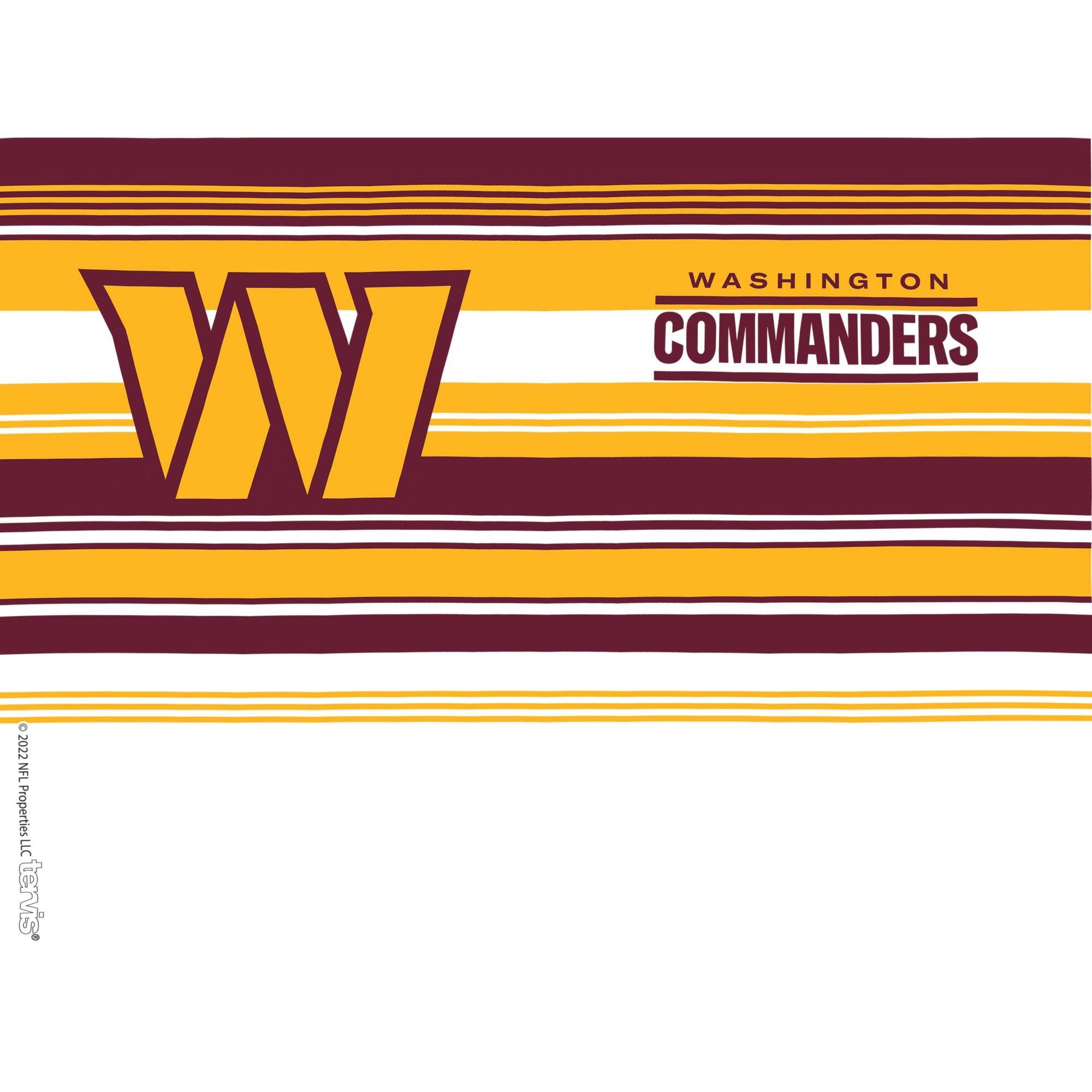 WASHINGTON COMMANDERS

© 2022 NFL Properties LLC tervis