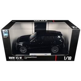 BMW X5 M Competition LCI Black Metallic with Moonroof 1/18 Diecast Model Car by Heimanba
