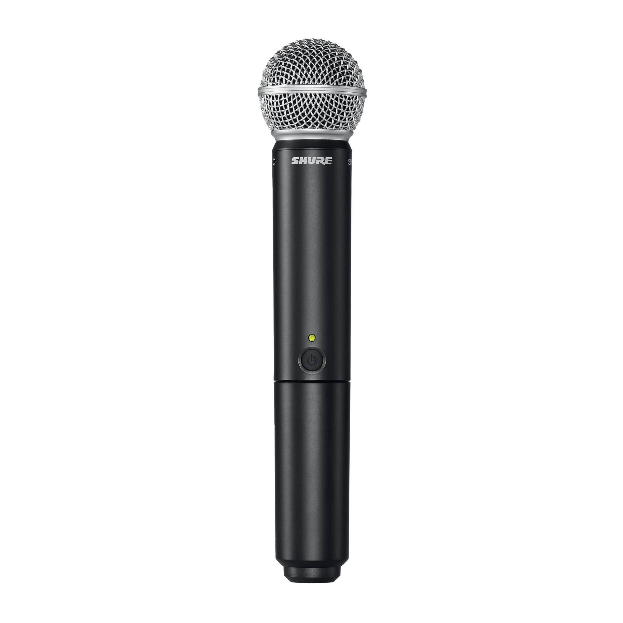 Back. Shure - Shure BLX288/SM58 H9 Frequency Band Wireless Dual Microphone System (Silver).